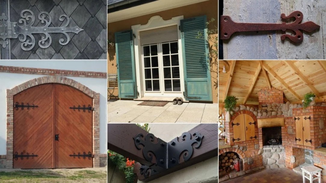 ozdobne okucia budowlane i ogrodowe Stromiec